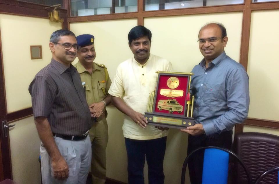 With District collector Mr MG Rajamanickam IAS